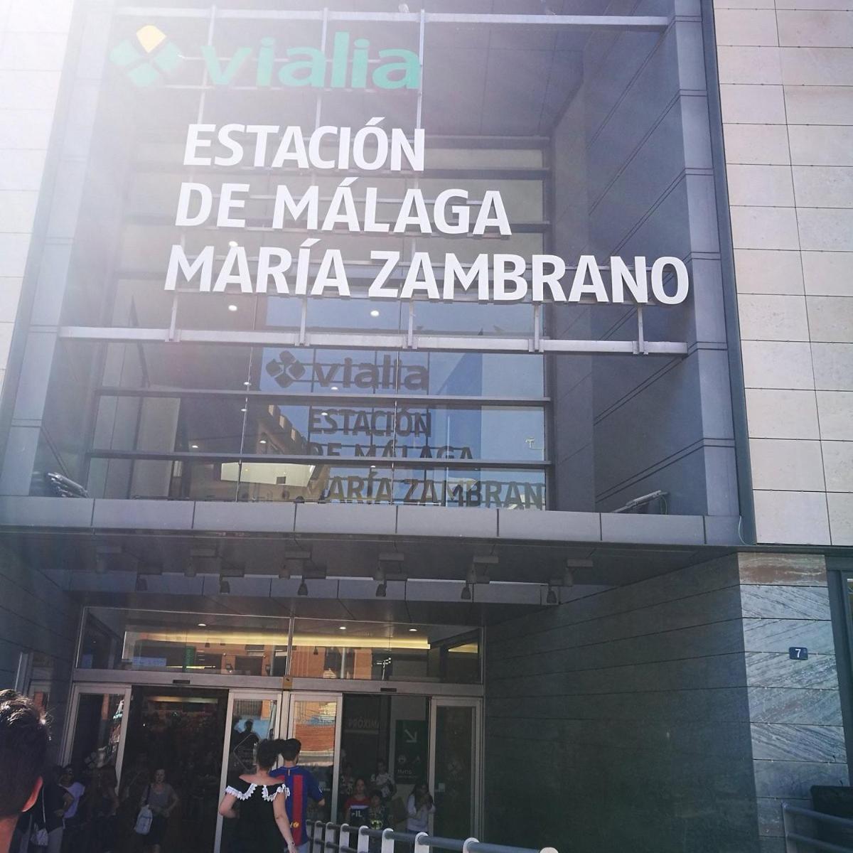 Habitacion Privada Centro Malaga Cerca Tren Maria Zambrano Y Playa Muy Buena Conexion Wifi Luaran gambar
